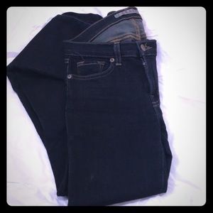 J brand boot cut jeans dark wash sz 26